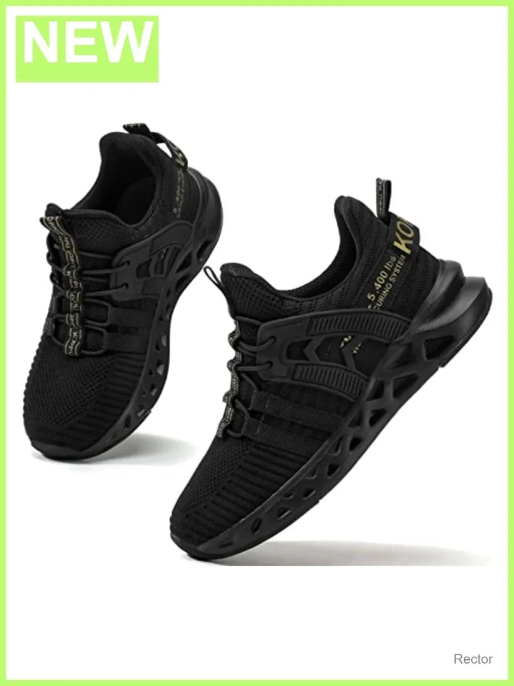 Kids Slip On Sneakers Lightweight Knit Tennis Shoes Boys Girls
